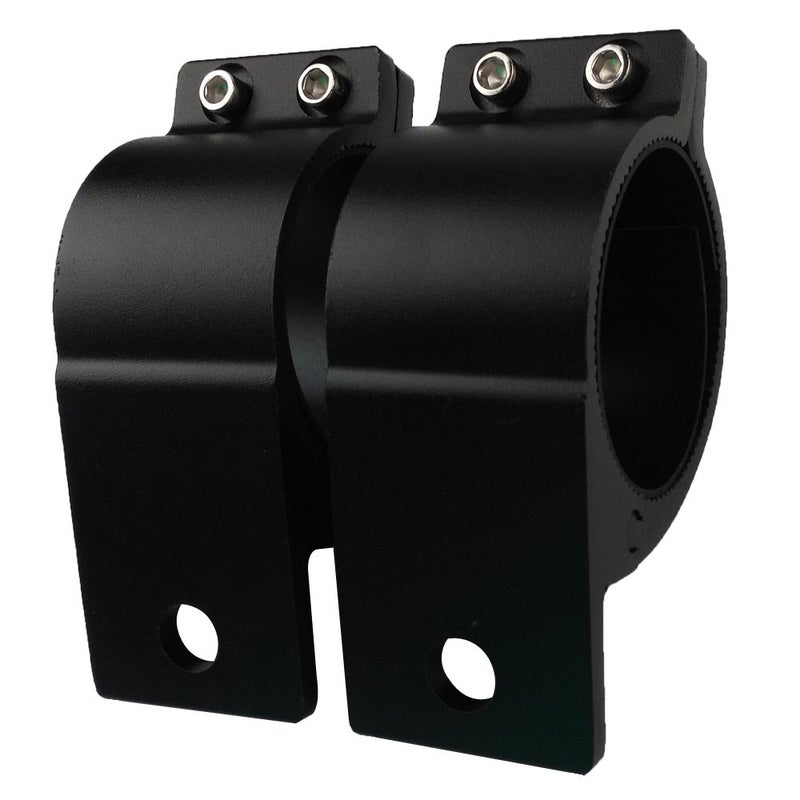 Audak 1 Pair 2.5 Inch Aluminum Mounting Bracket Tube Clamp for Bullbar Roof Rack Roll Cage (63.5-66mm/2.5-2.6 Inch Adjustable) - Image 1